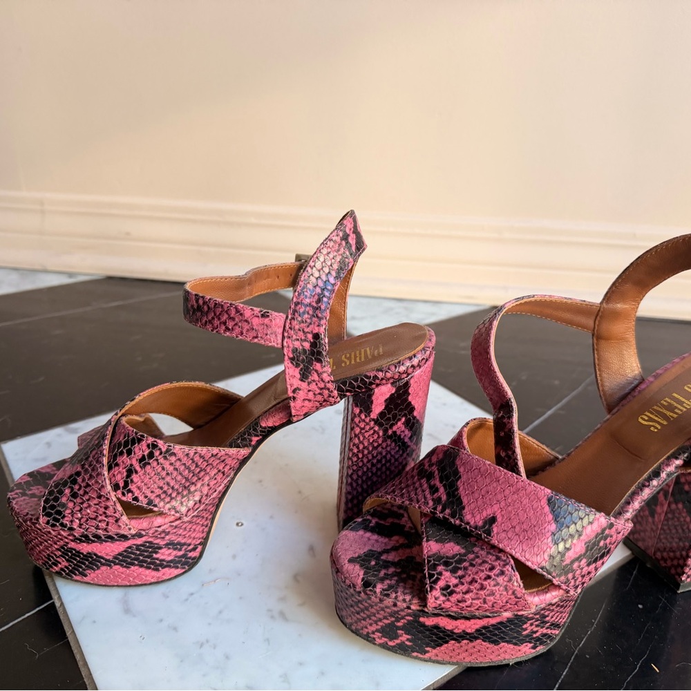 Paris‎ Texas Python Sandals